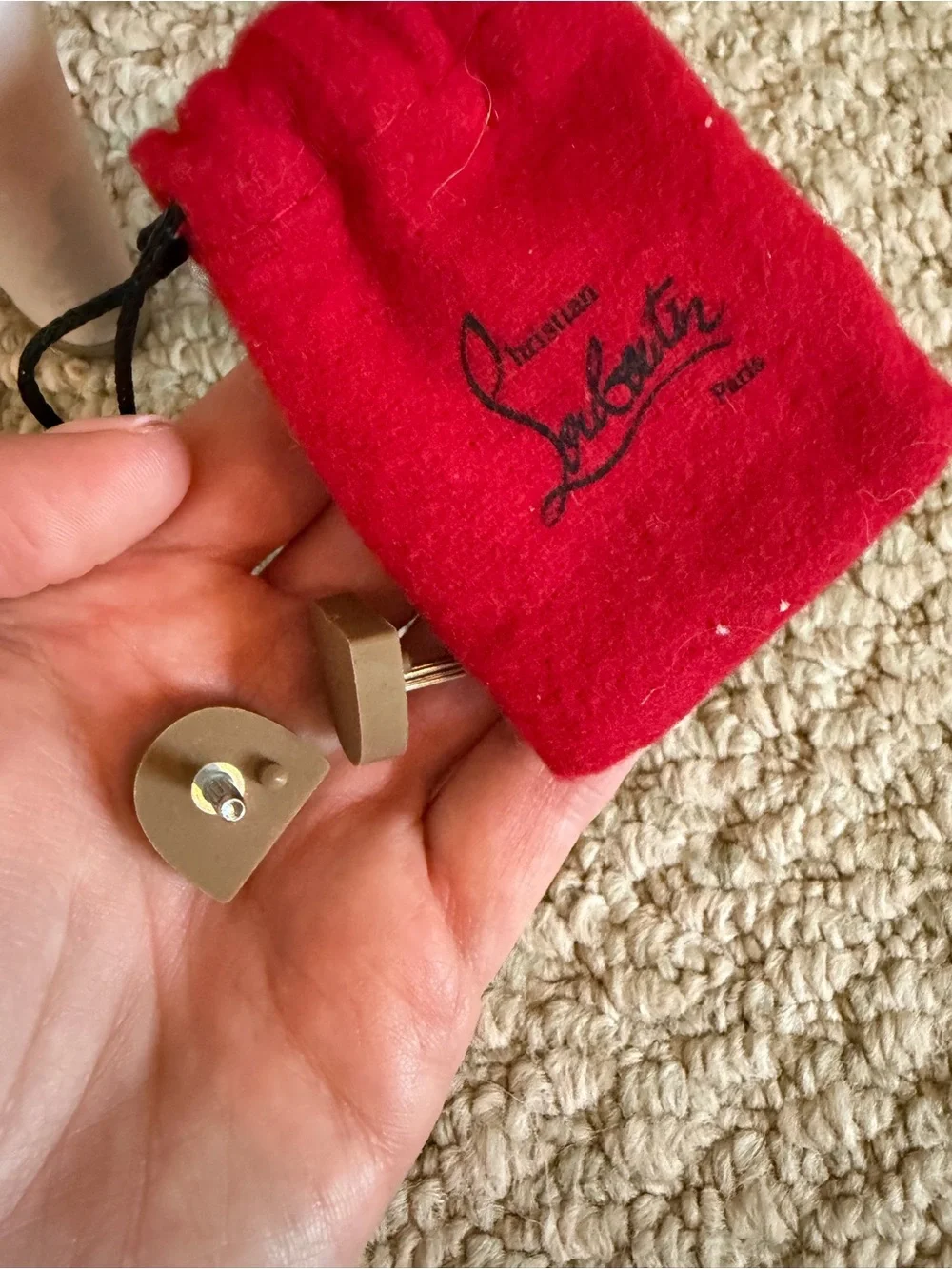 Christian Louboutin elegant blush